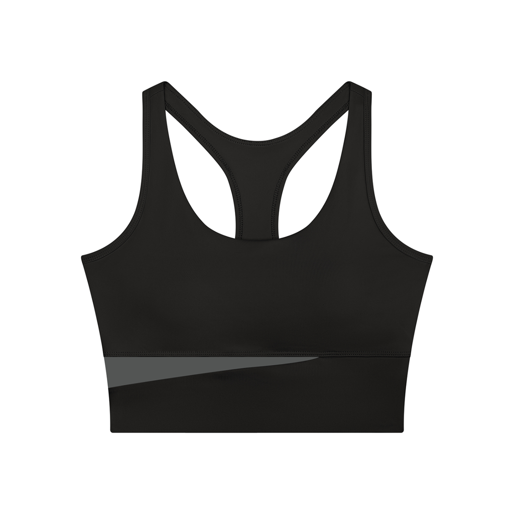 Damen-Yoga-Tanktop mit Color-Blocking