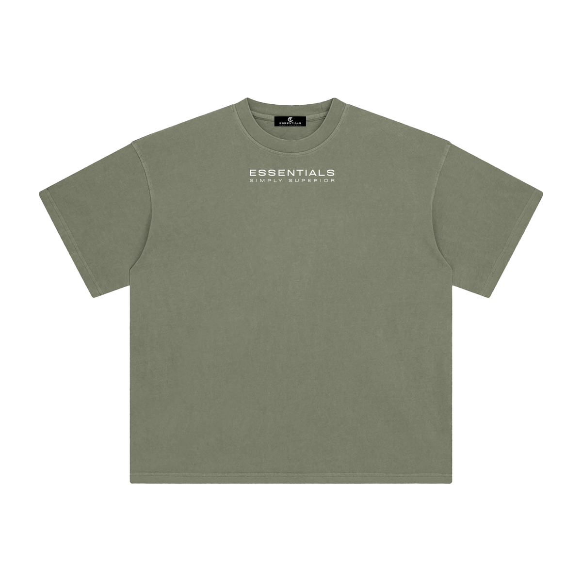 Enzyme Washed T-Shirt