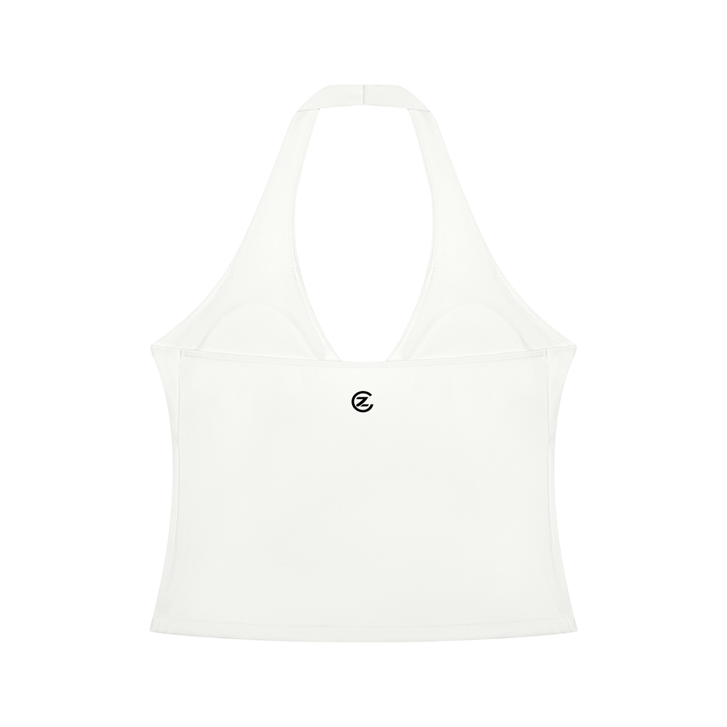 Women’s Ruched Halter Yoga Tank Top