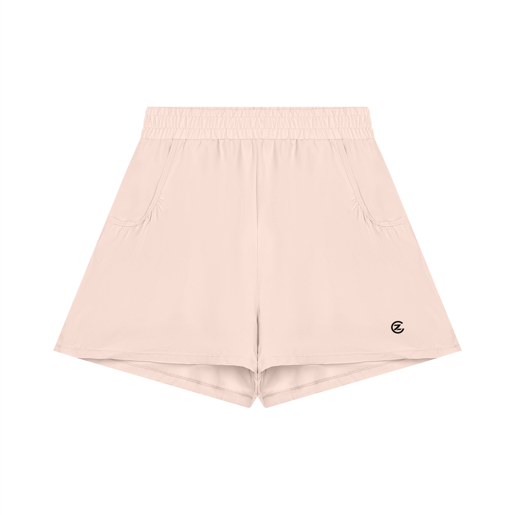 Women's Ruched Yoga Shorts