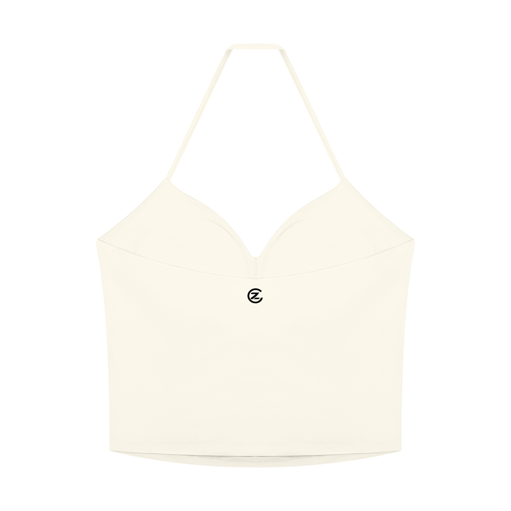 Women's Ruched Halter Yoga Tank Top