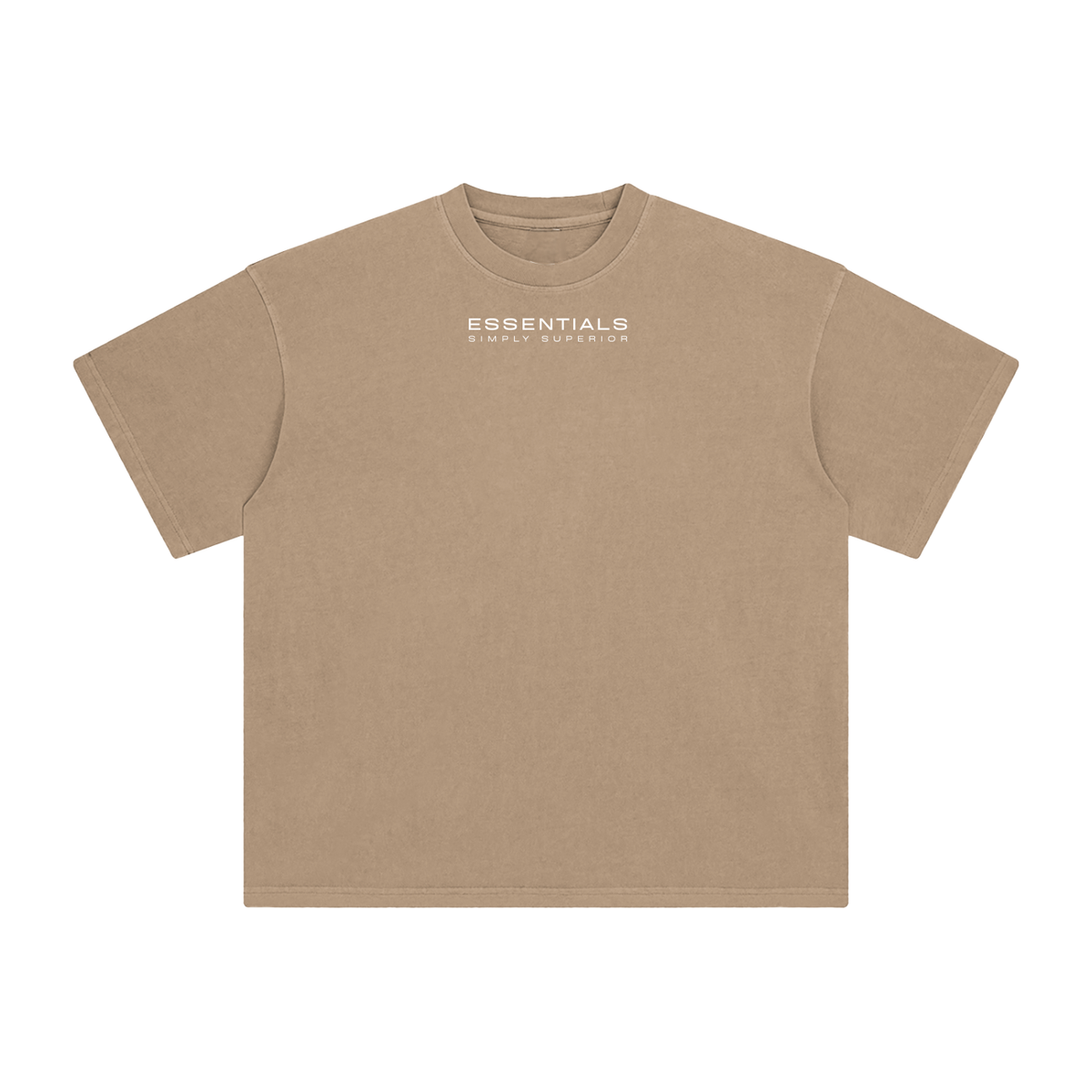 Enzyme Washed T-Shirt