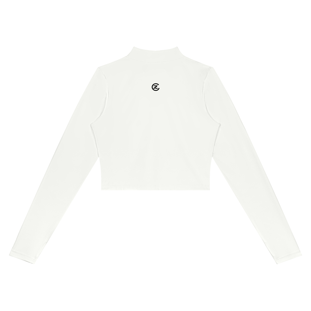 Kurze Yoga-Sportjacke für Damen