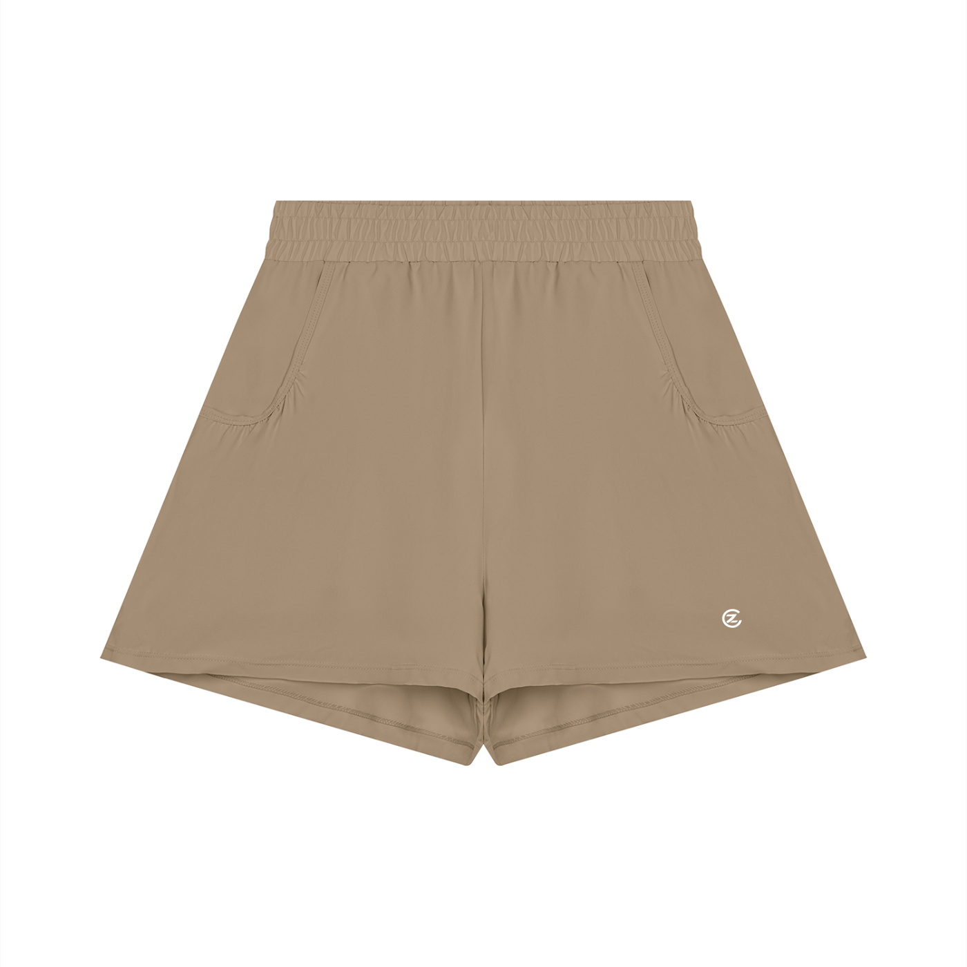 Women's Ruched Yoga Shorts
