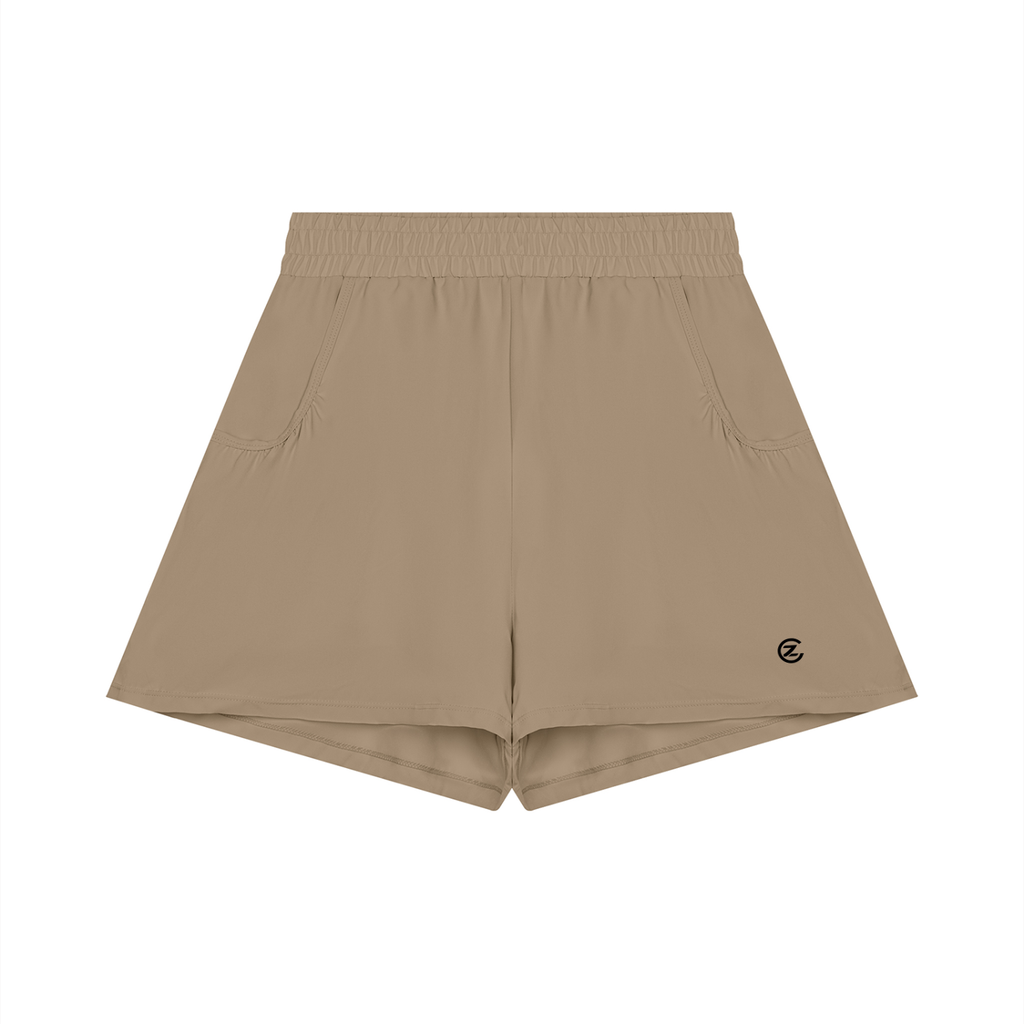 Women's Ruched Yoga Shorts