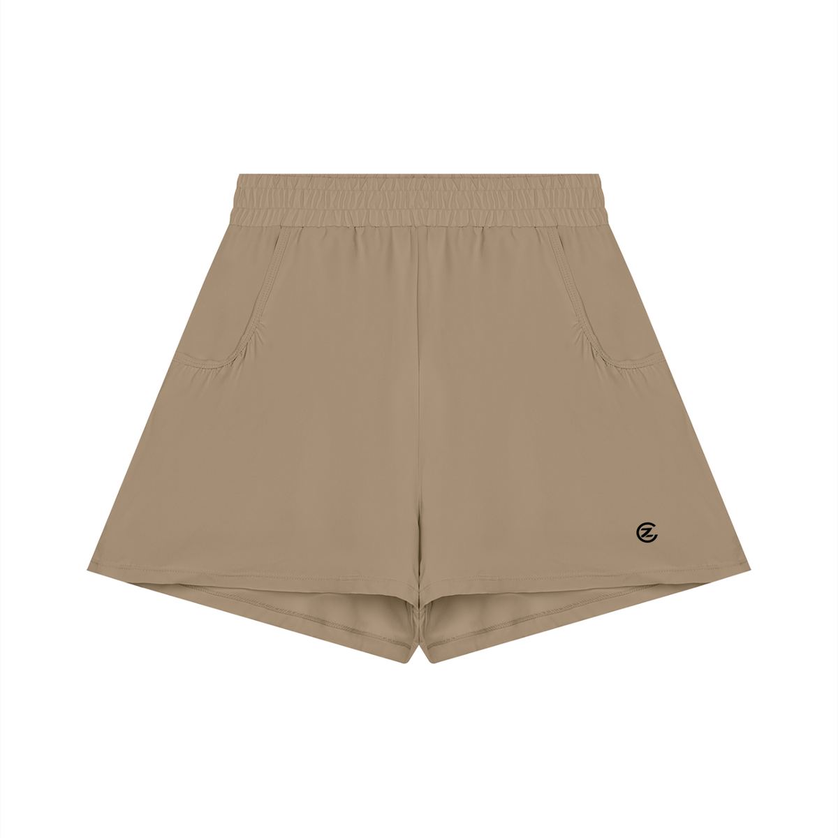 Women's Ruched Yoga Shorts