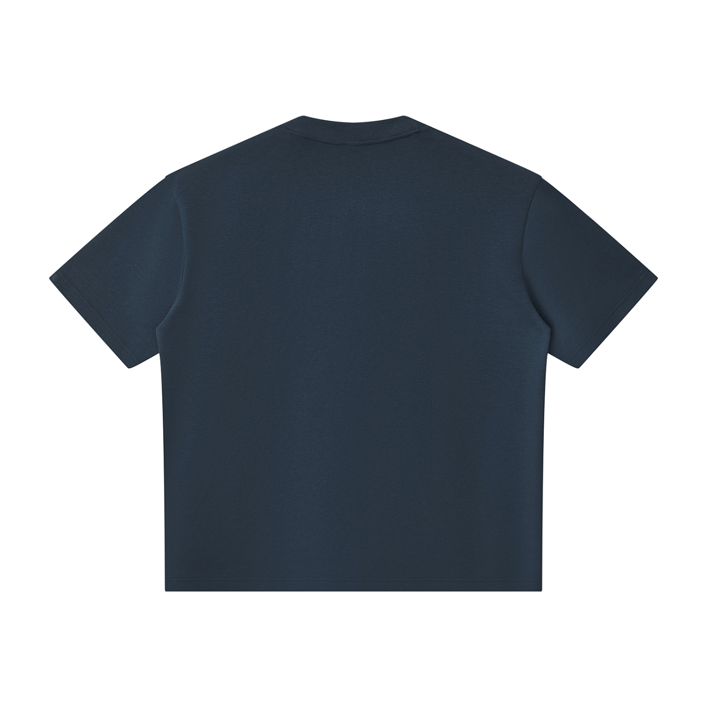 Unisex Oversized Piping Henley T-Shirt
