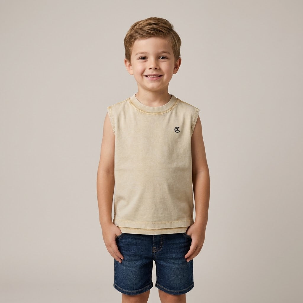 Snow Washed Kids' Tank Top