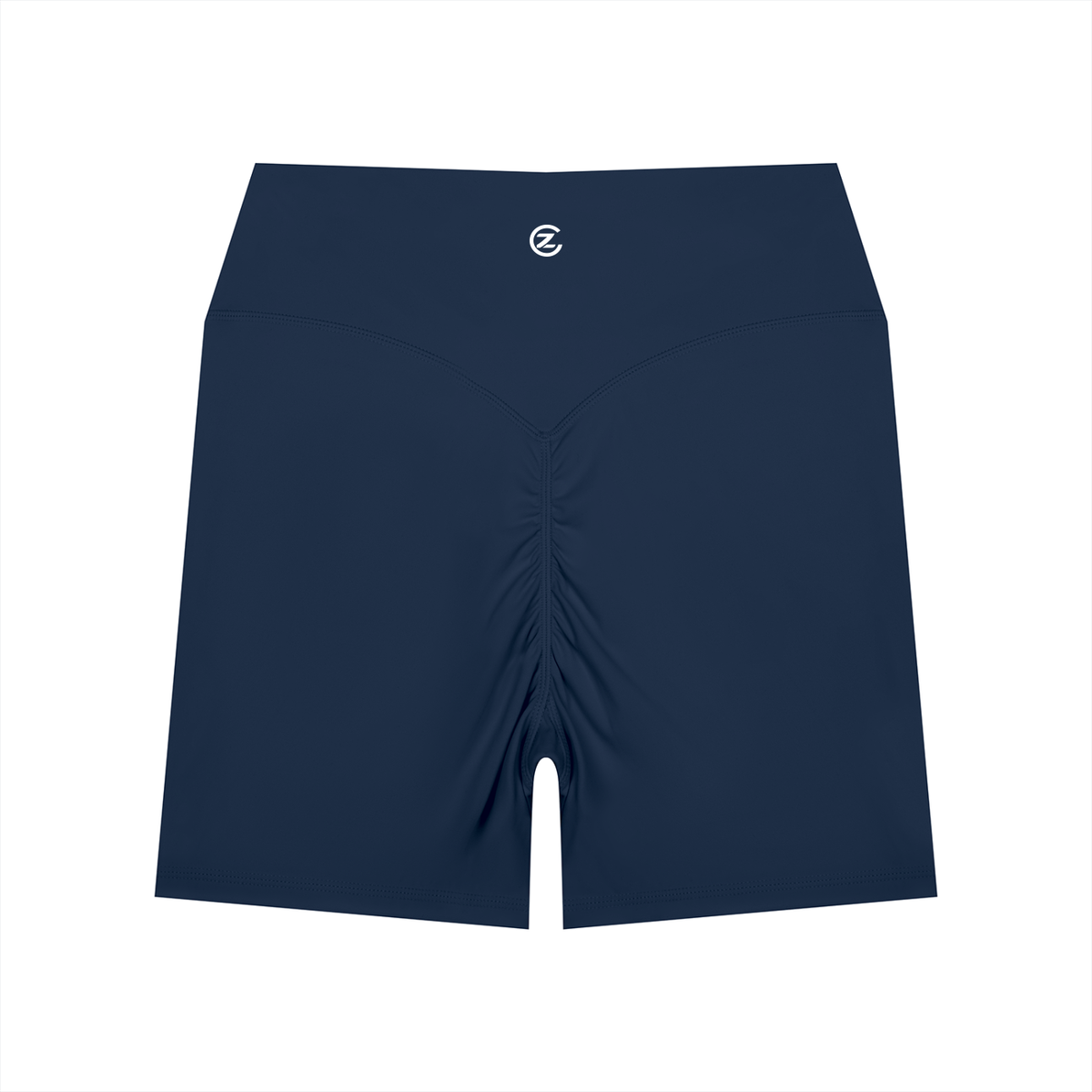 Damen-Yoga-Bikershorts mit hoher Taille
