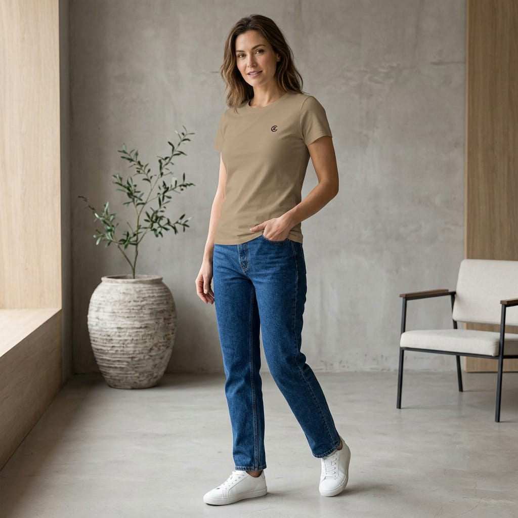 Women's Slim Fit Crewneck T-Shirt