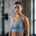 Damen-Yoga-Tanktop mit Color-Blocking