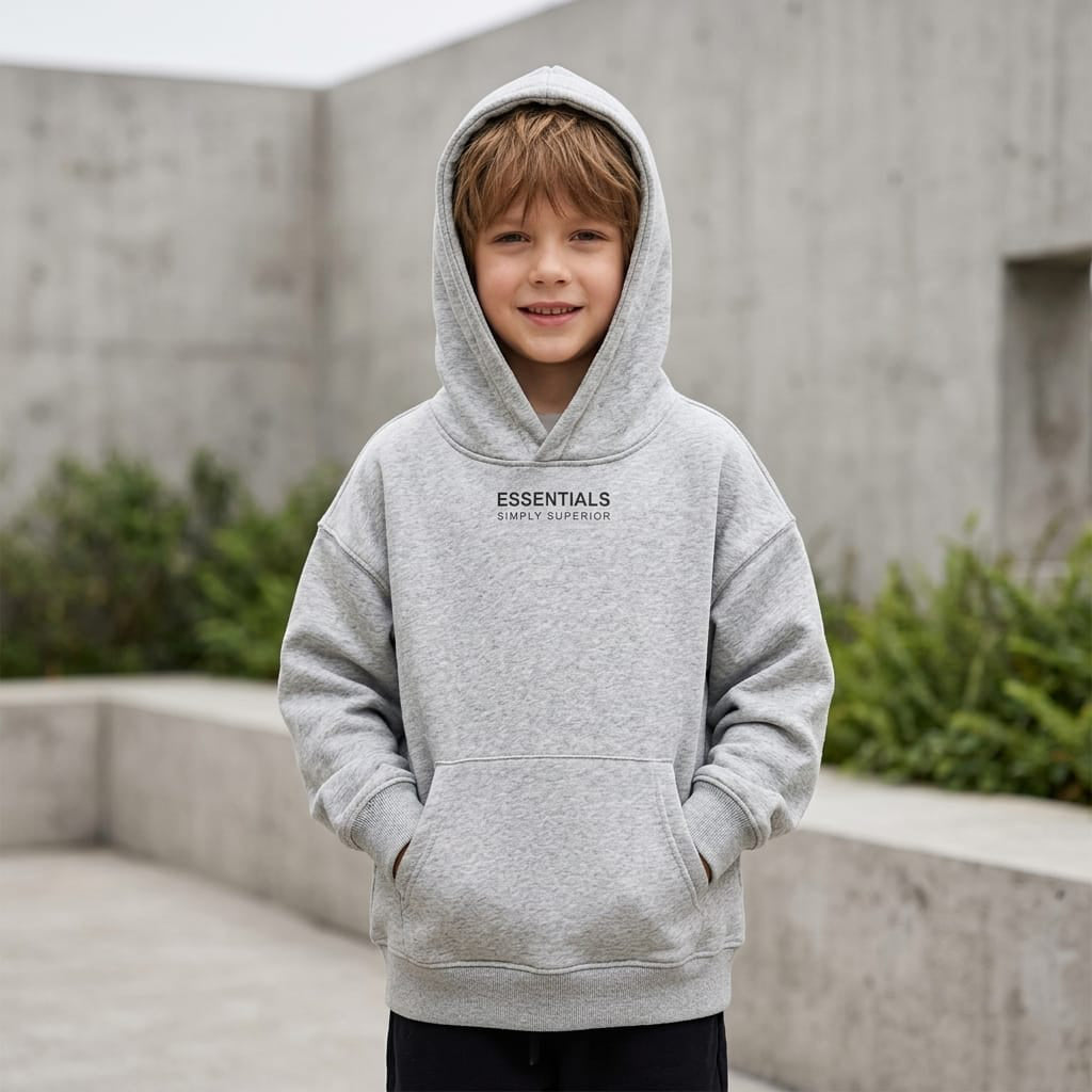 Essential Kids' Fleece Hoodie