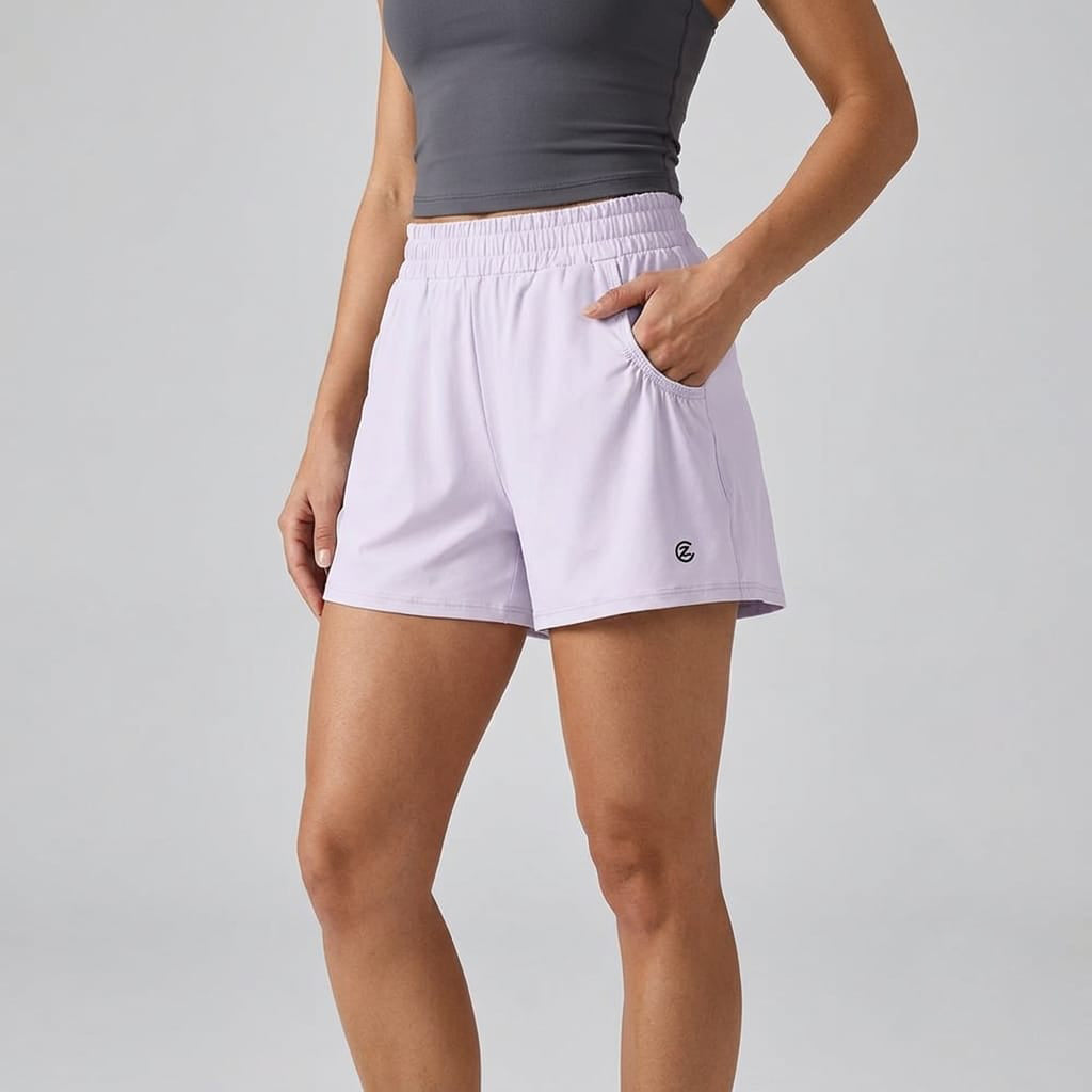 Women's Ruched Yoga Shorts