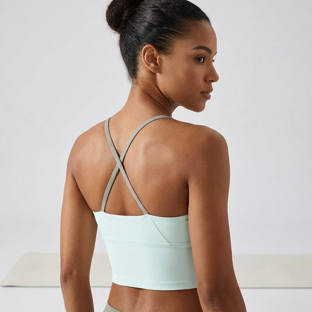 Women's Color Block Yoga Tank Top