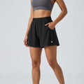 Women's Ruched Yoga Shorts