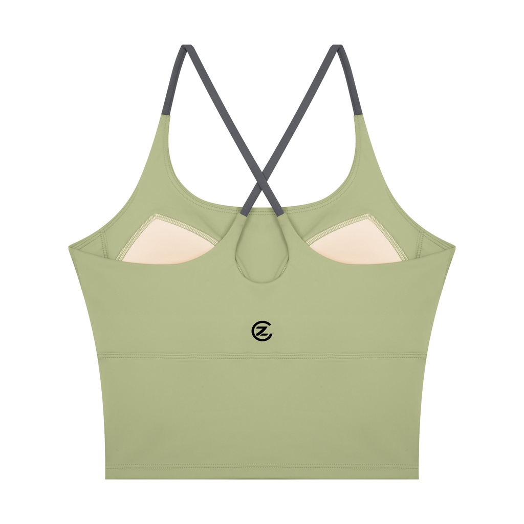 Women's Color Block Yoga Tank Top