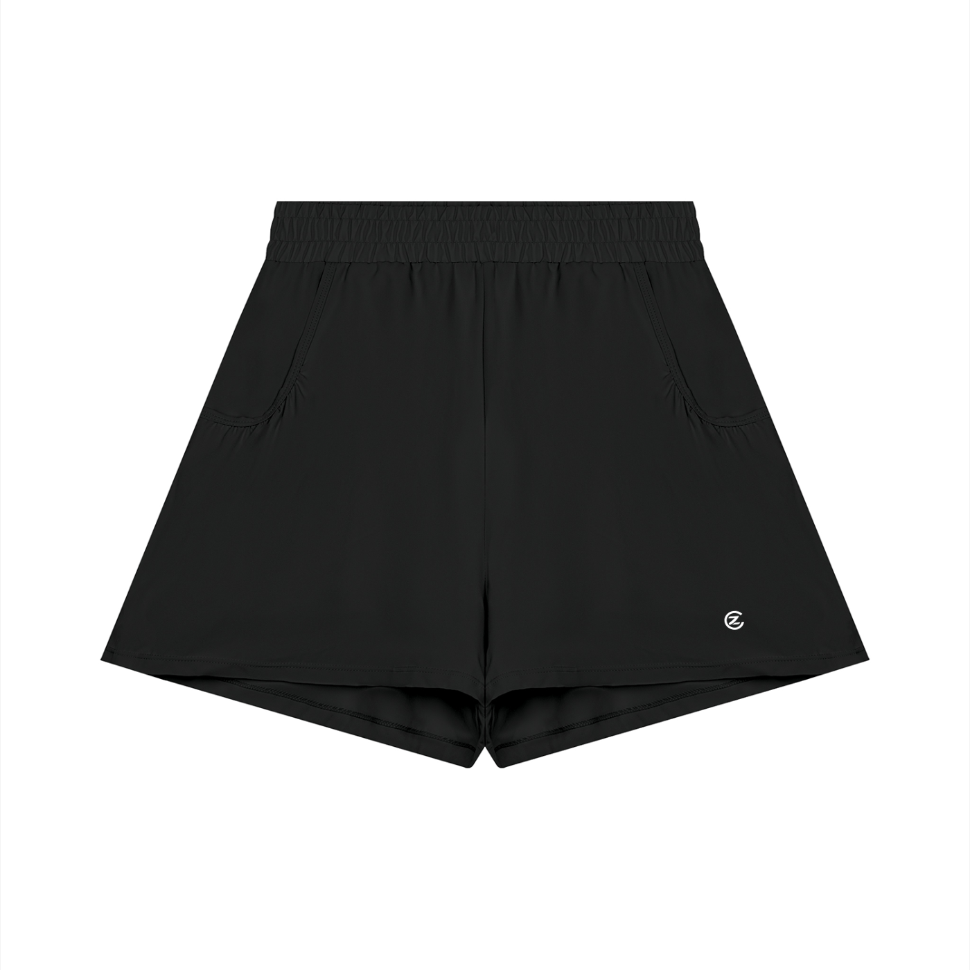 Women's Ruched Yoga Shorts