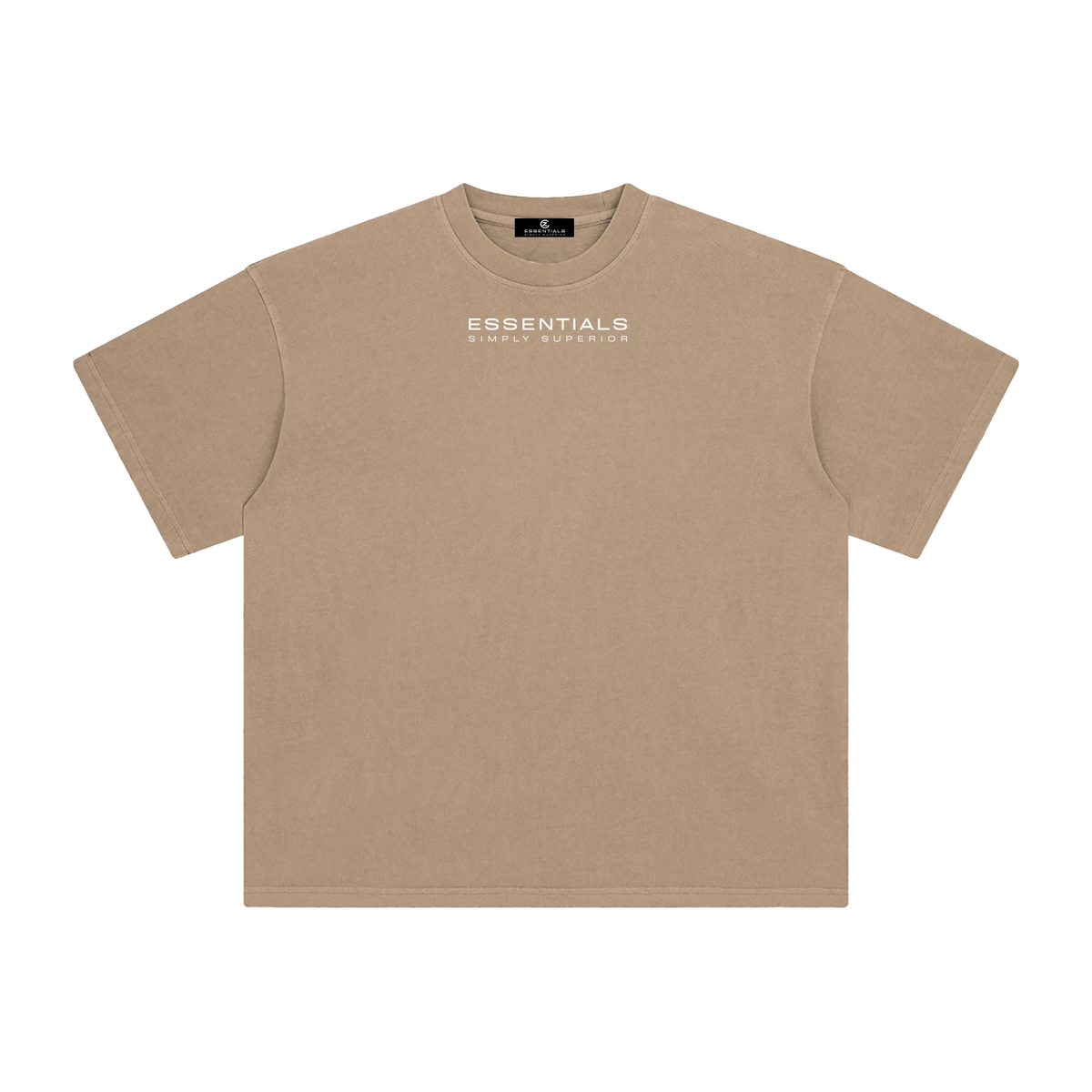 Enzyme Washed T-Shirt