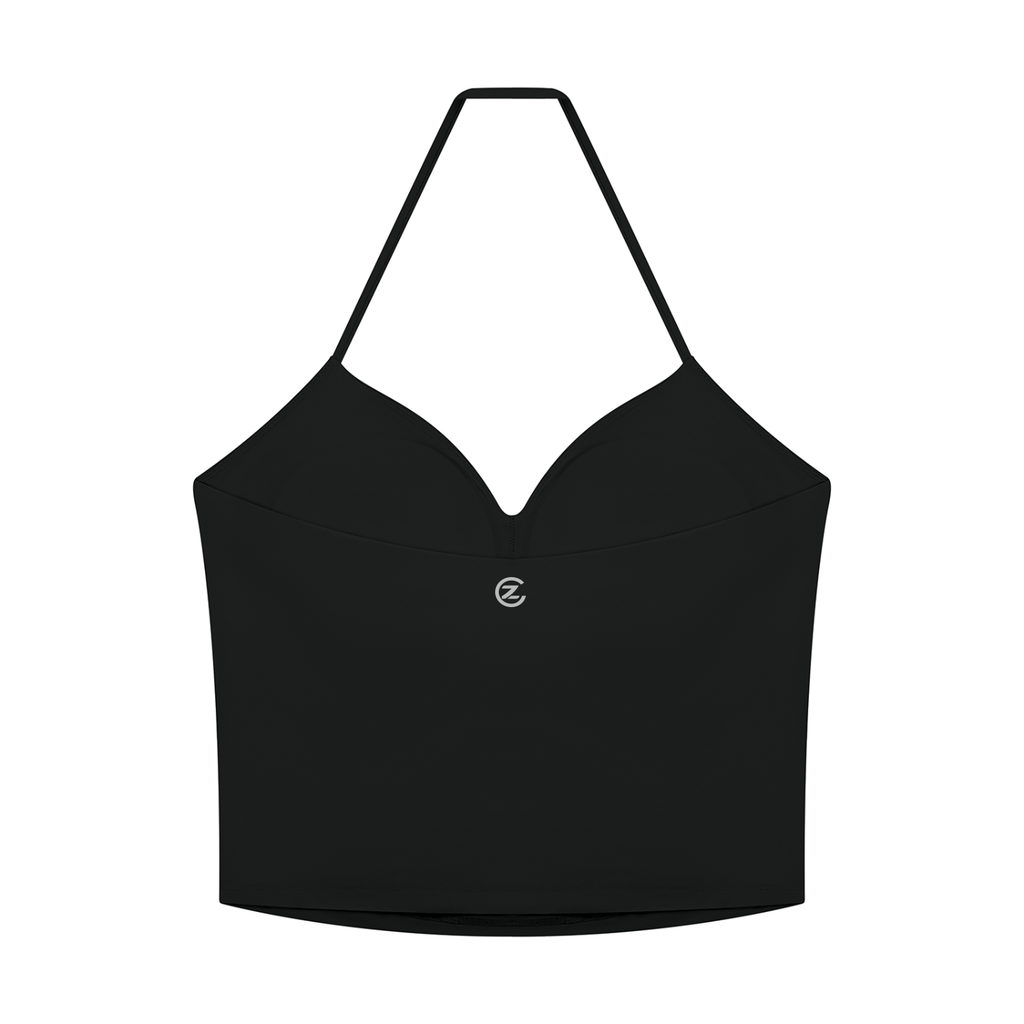 Women's Ruched Halter Yoga Tank Top