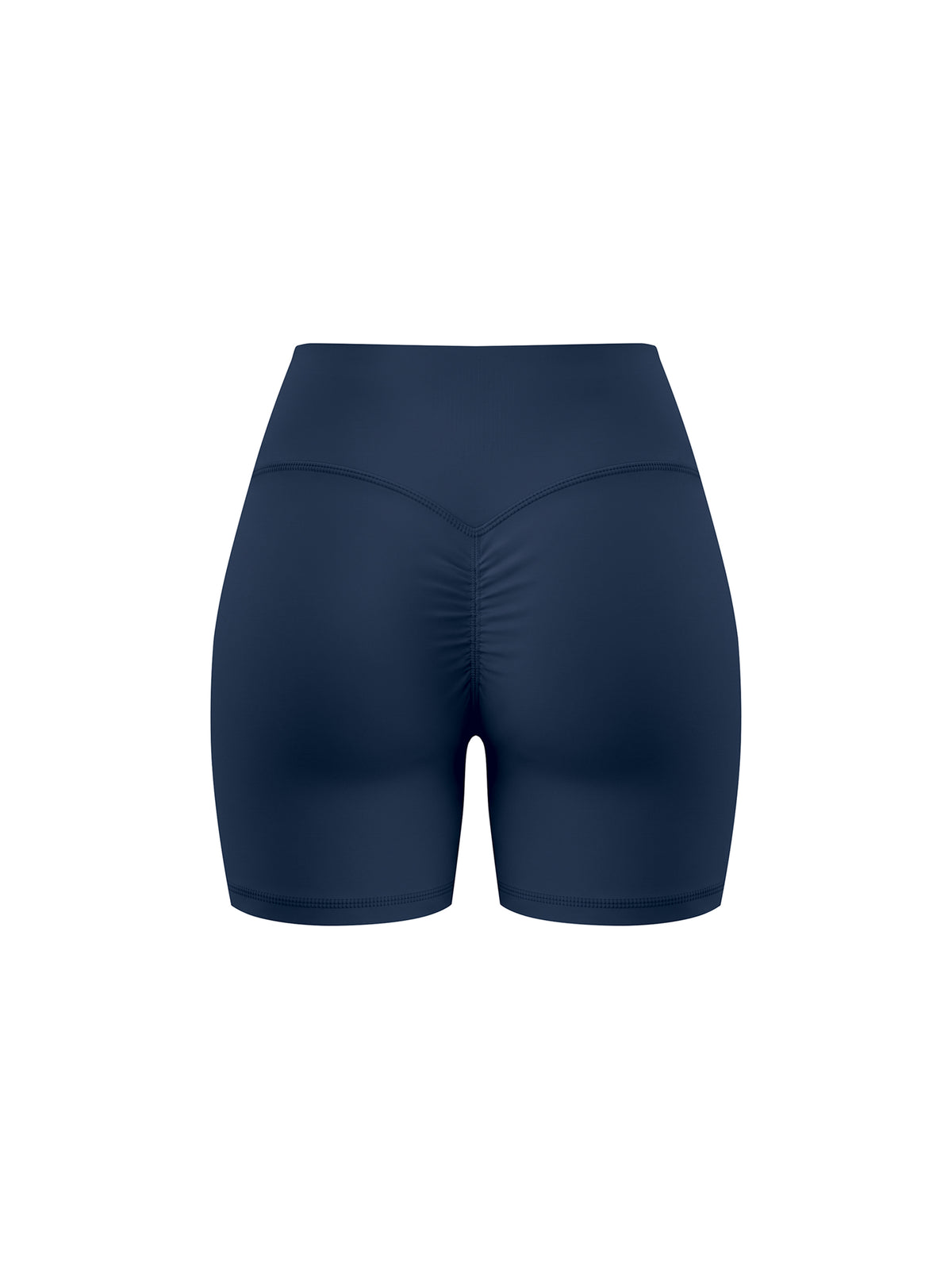 Damen-Yoga-Bikershorts mit hoher Taille